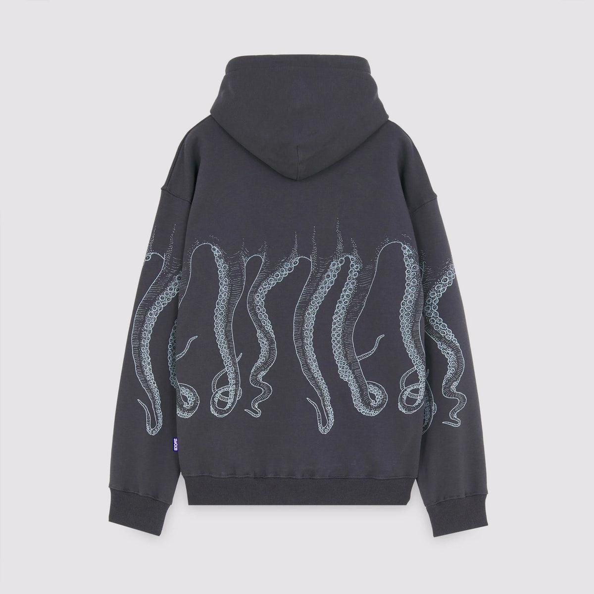 Octopus Outline Hoodie Asphalt