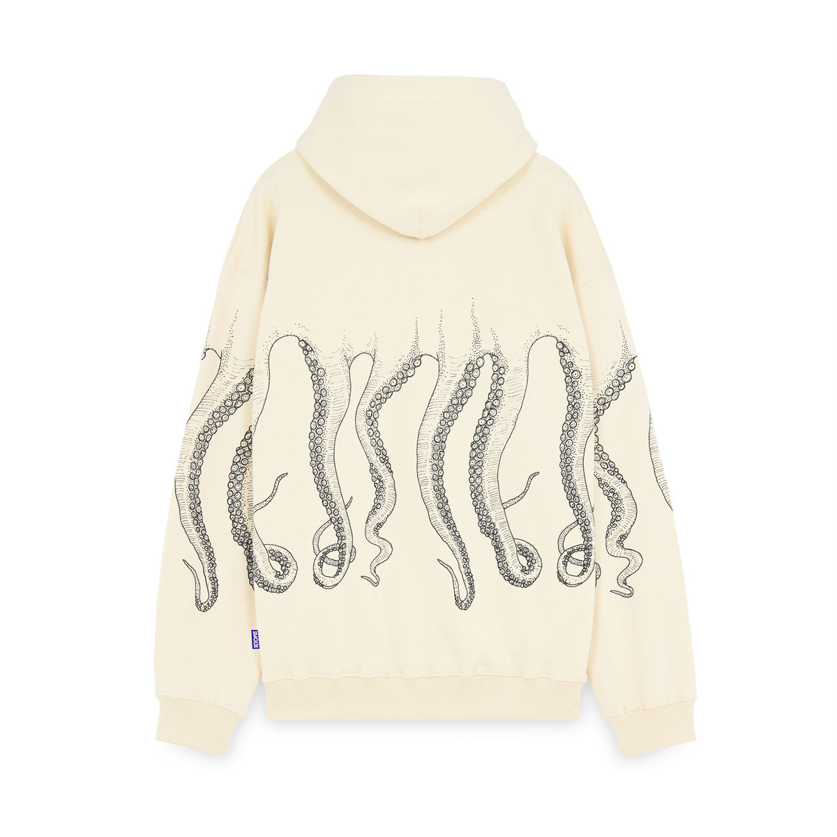 OCTOPUS OUTLINE HOODIE CREAM