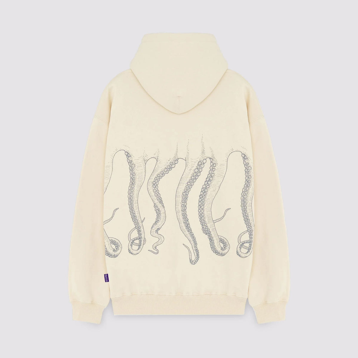 OUTLINE LOGO HOODIE CREAM