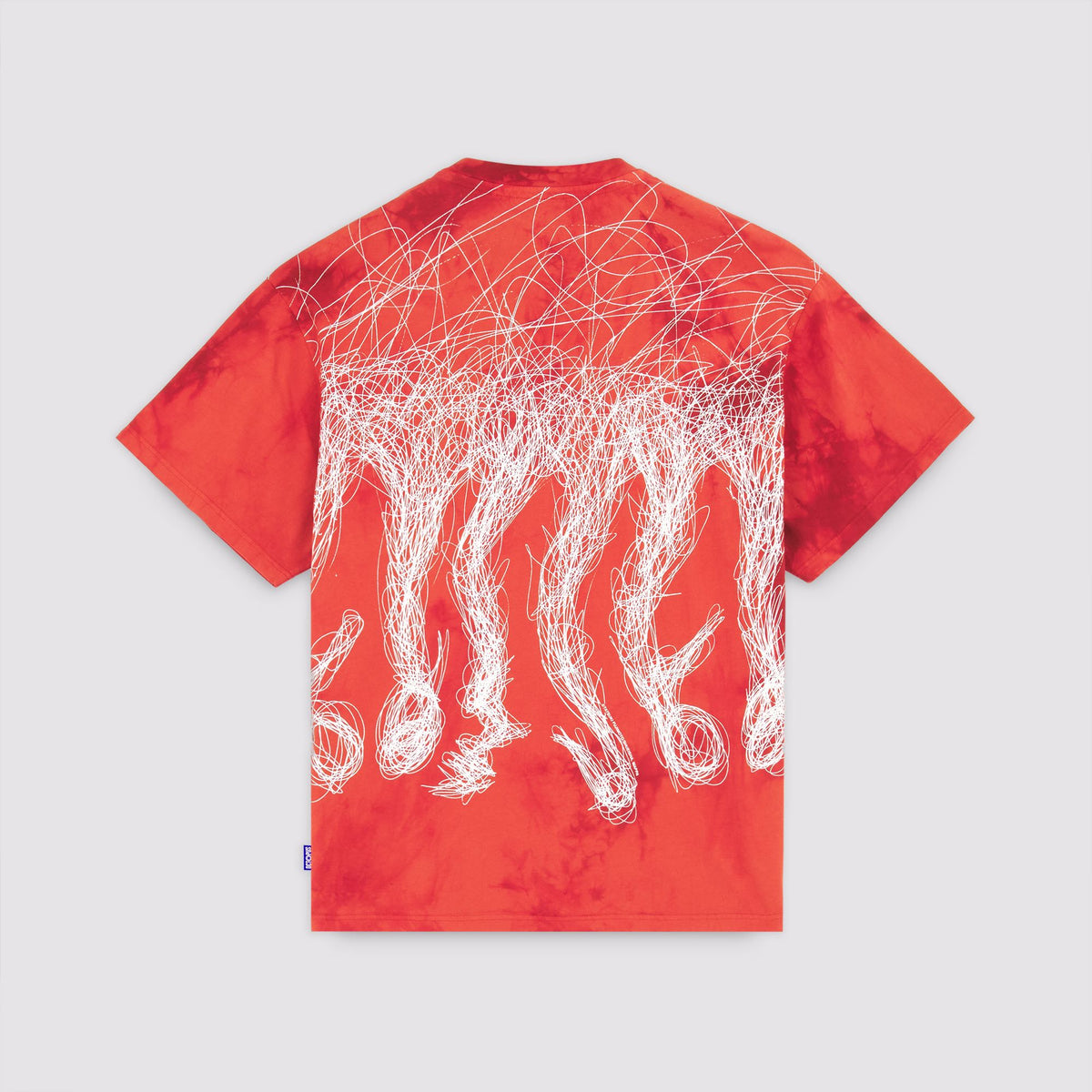 CHAINSAW MAN OCTOPUS POWER HORNS TEE MARBLE RED