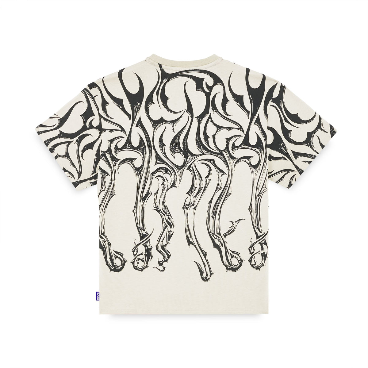 OCTOPUS TRIBAL BLADE TEE BY LUCA DEVINU ICE