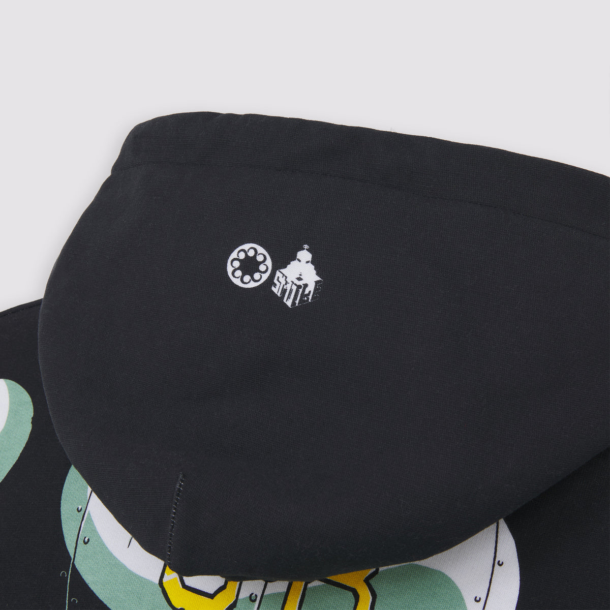 Simone Peano Octopus Hoodie White