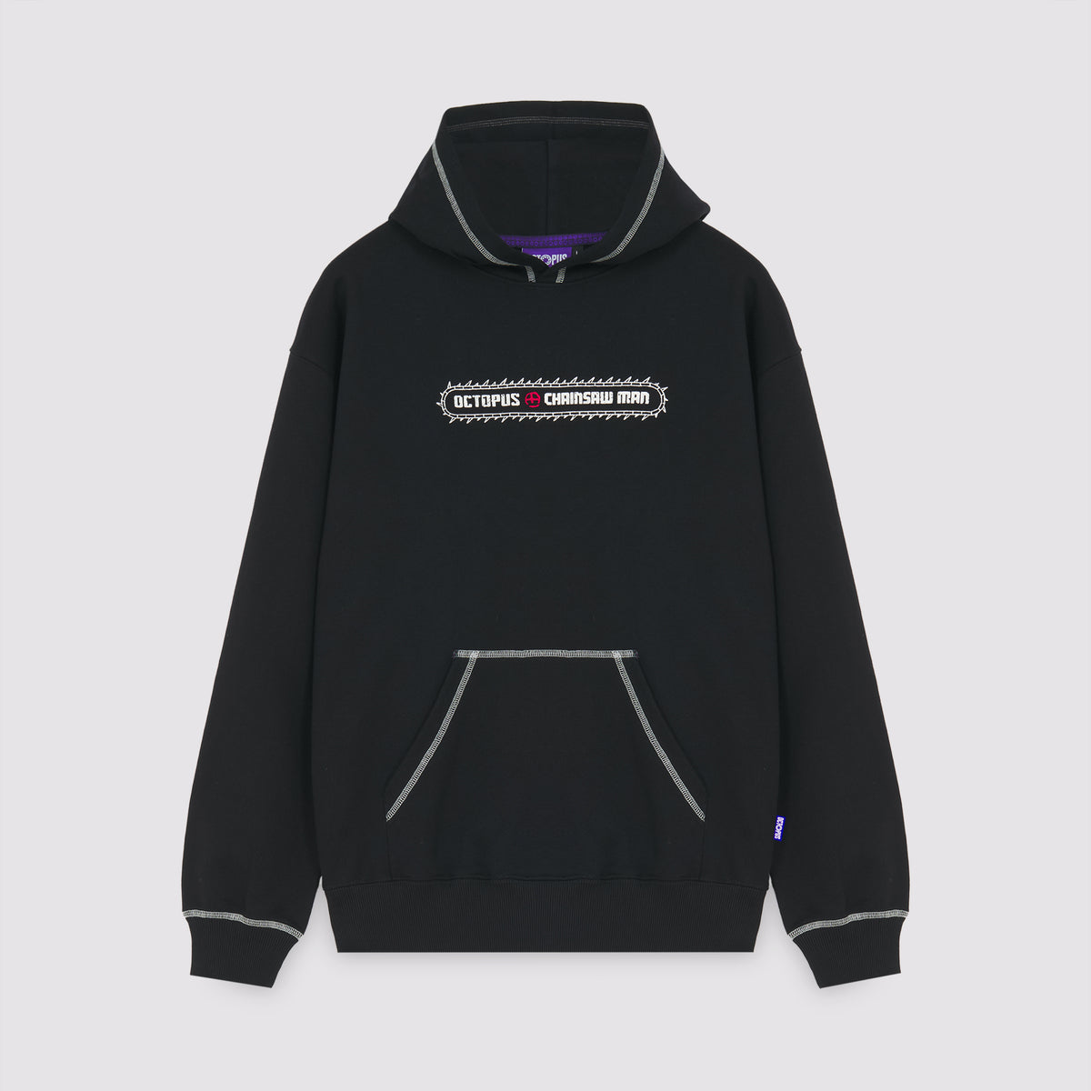 Chainsaw Man Octopus Logo Hoodie Black