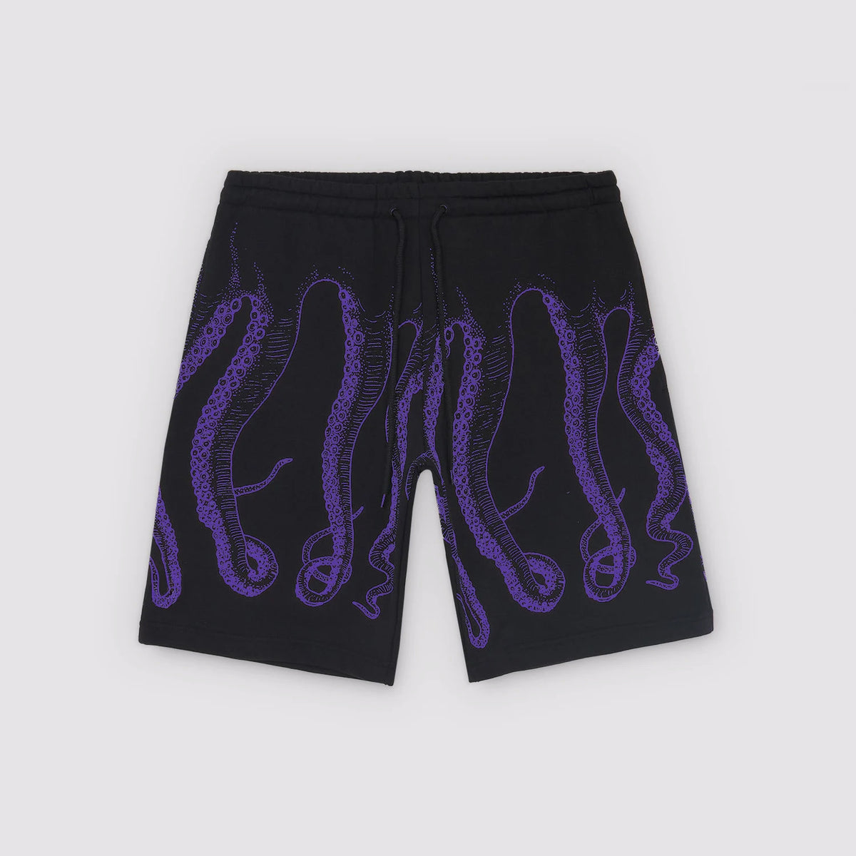 Octopus Outline Sweatshorts Black