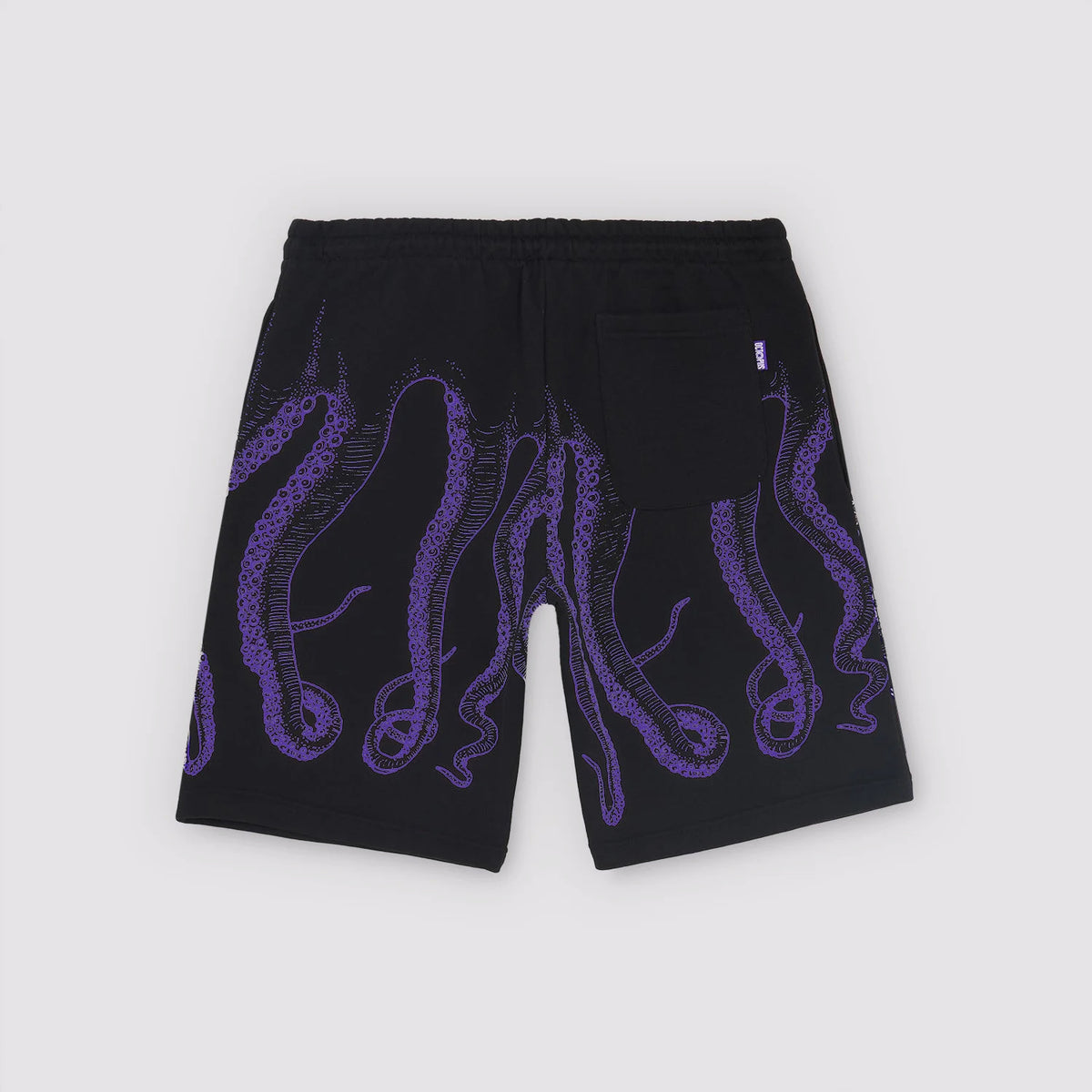 Octopus Outline Sweatshorts Black