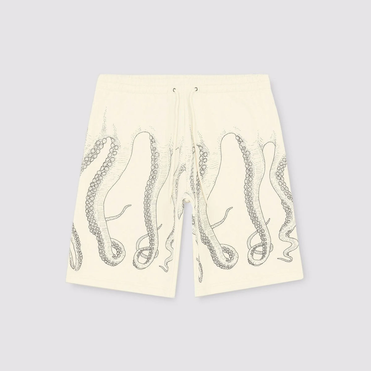 Octopus Outline Sweatshorts Ivory