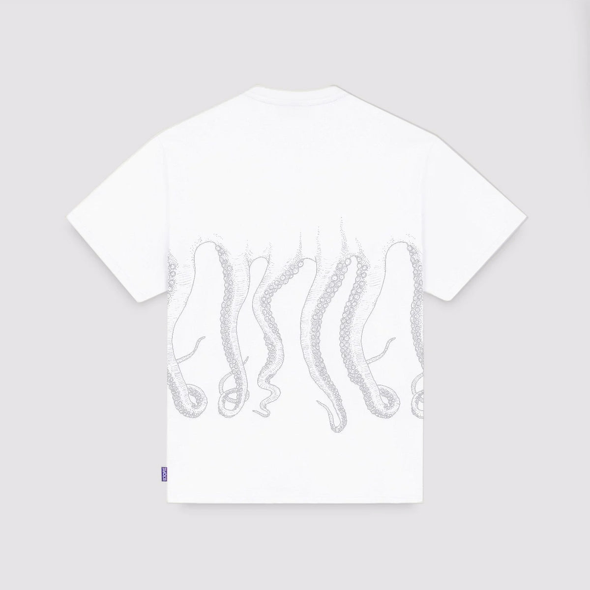 Octopus Outline Tee White