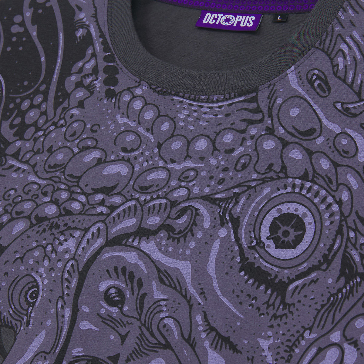 Pastaacolazione Octopus Tee Asphalt