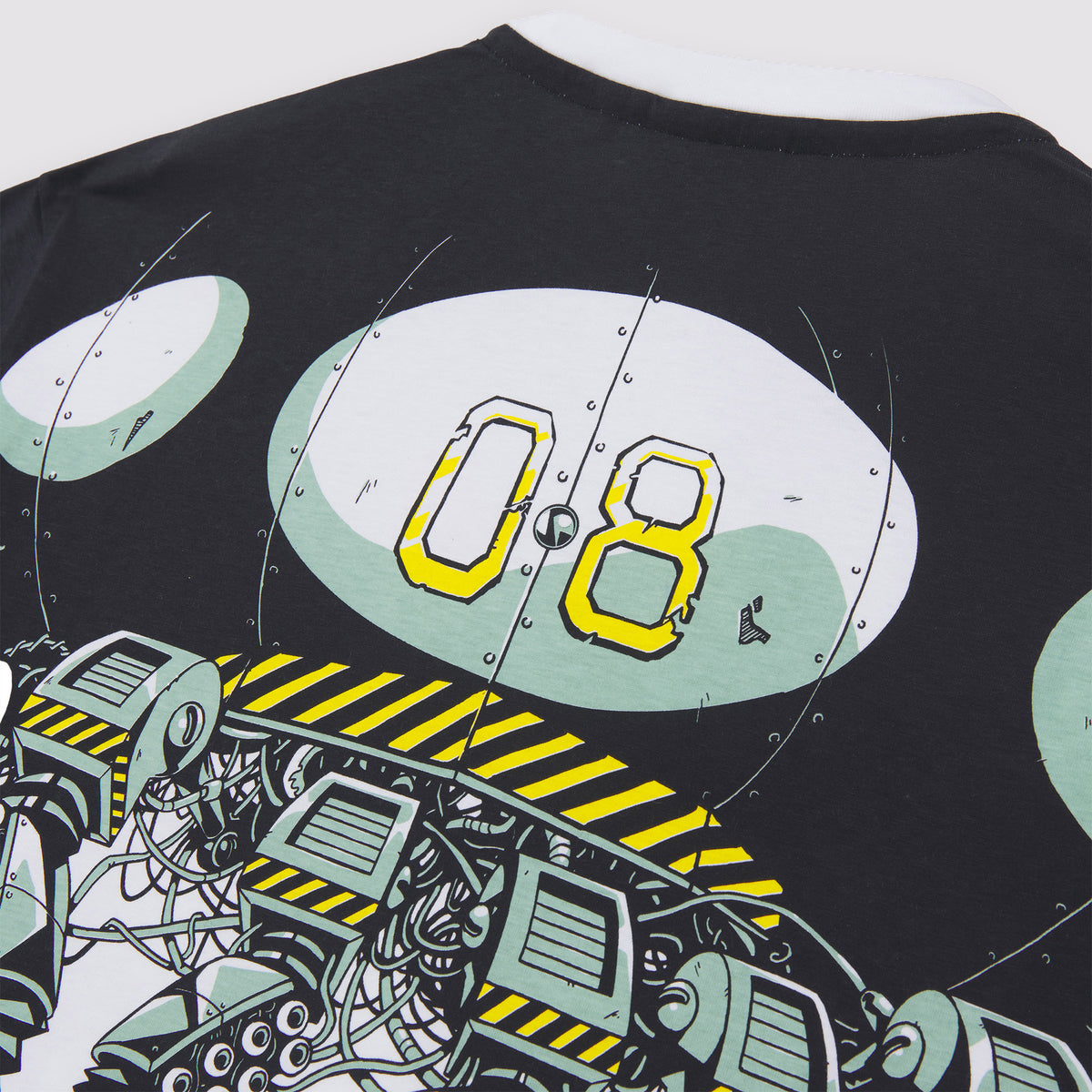Simone Peano Octopus Tee White