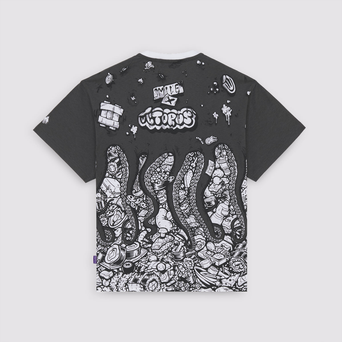 Il Clod Octopus Tee White