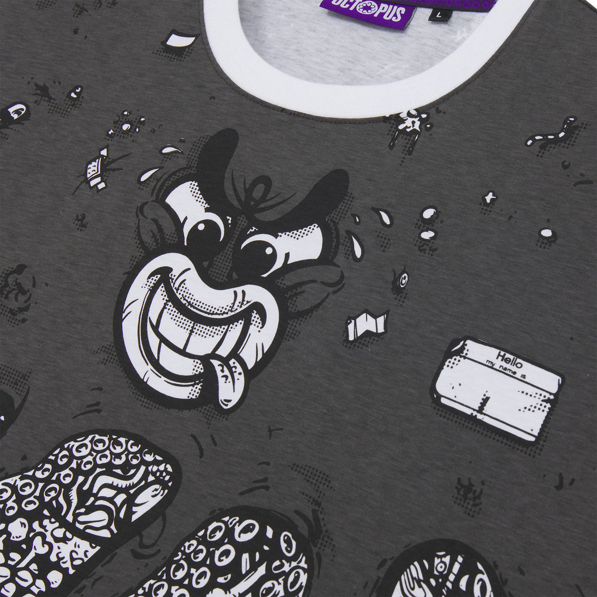 Il Clod Octopus Tee White