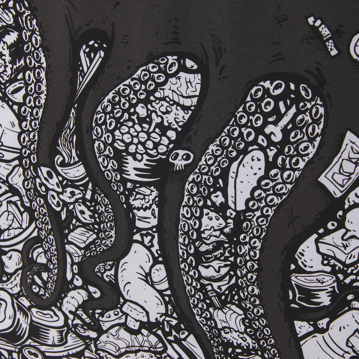 Il Clod Octopus Tee White