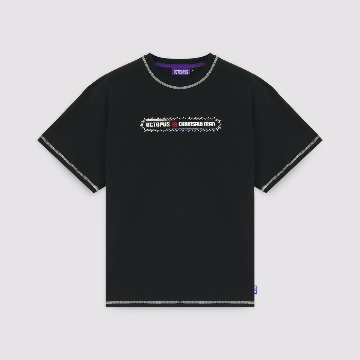 Chainsaw Man Octopus Logo Tee Black