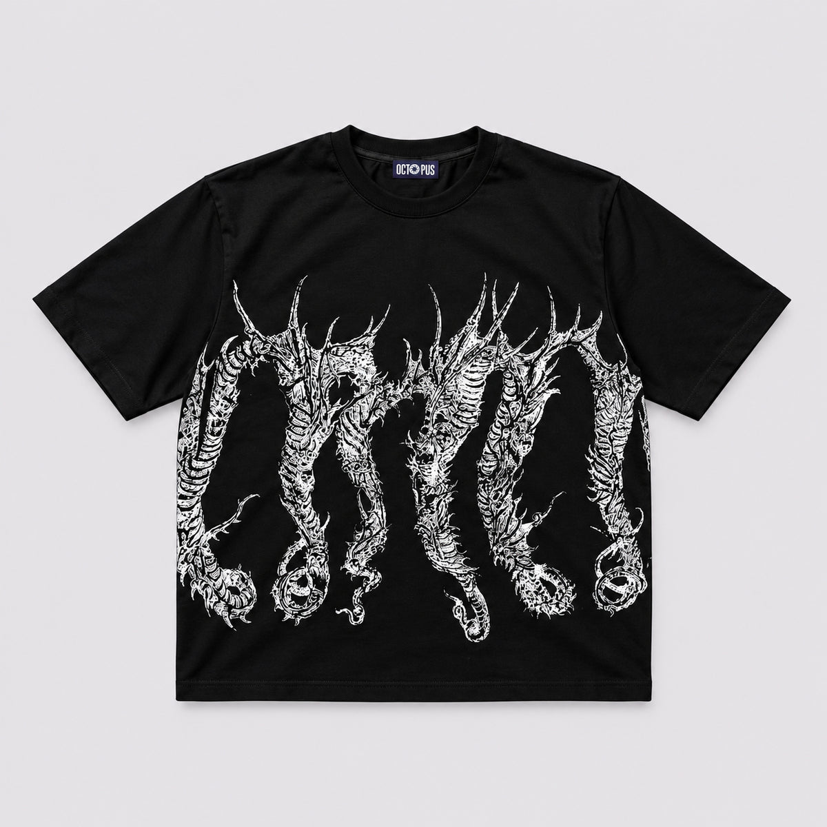 OCTOPUS HALLOWEEN 2026 TEE BLACK