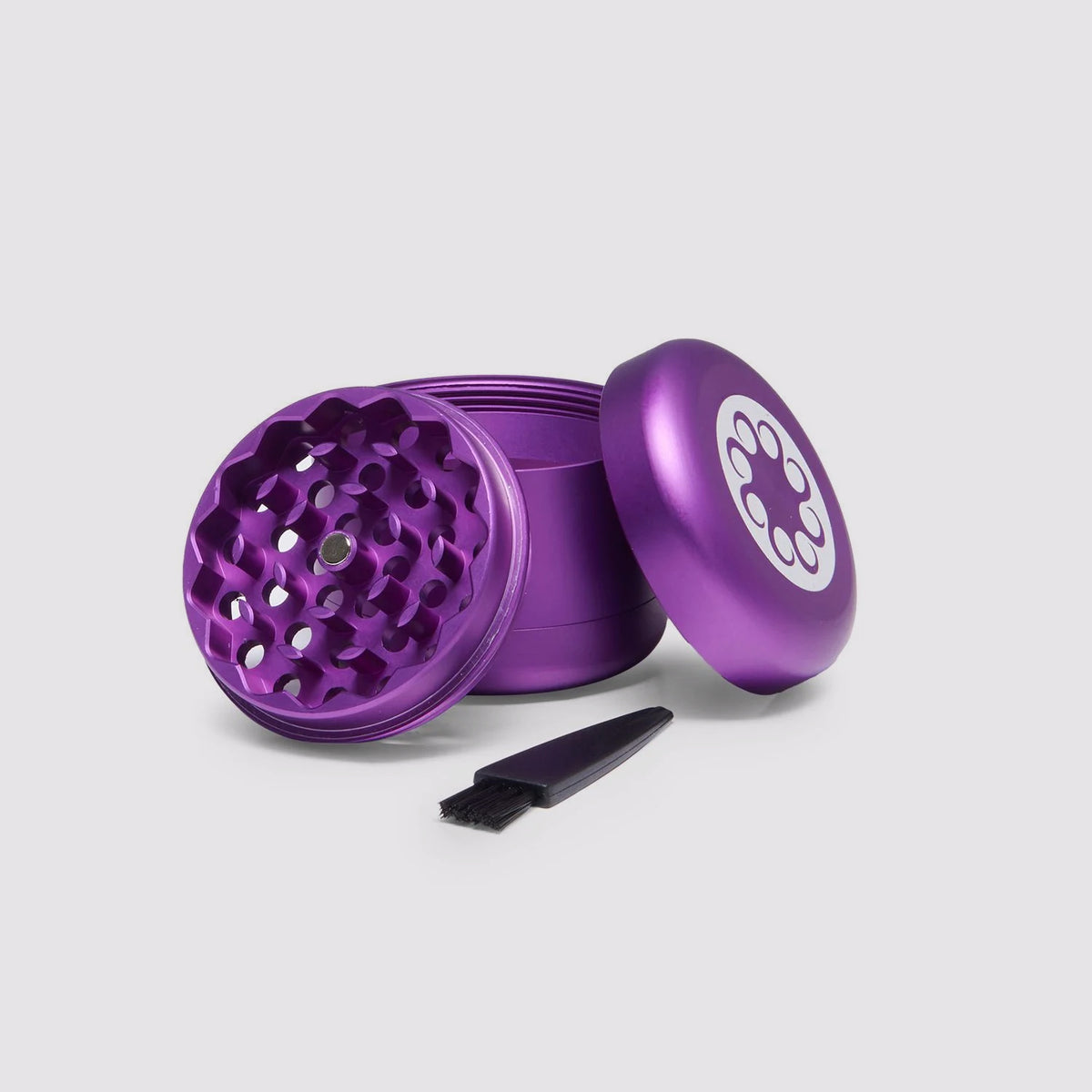 Logo Metal Grinder Purple