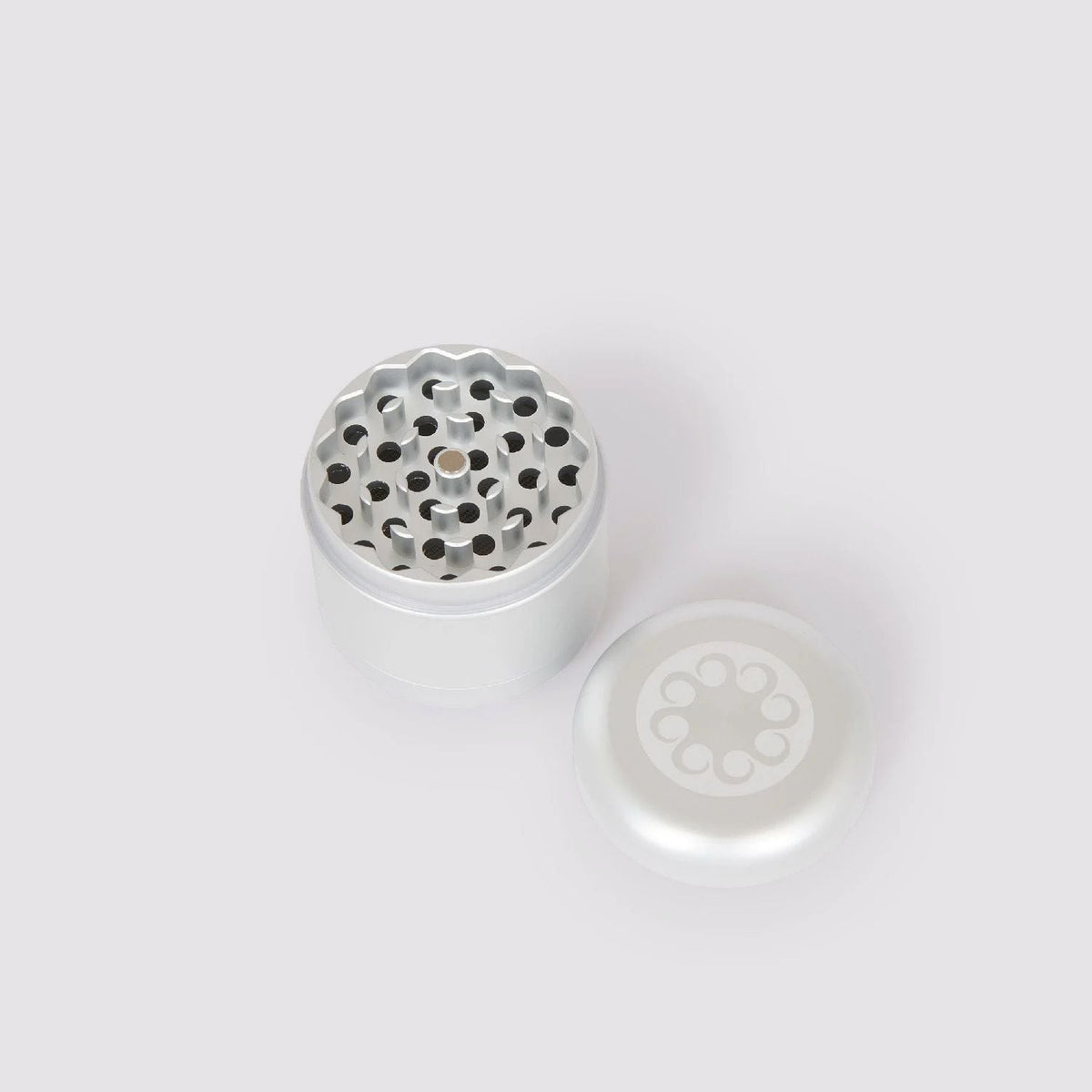 LOGO METAL GRINDER WHITE