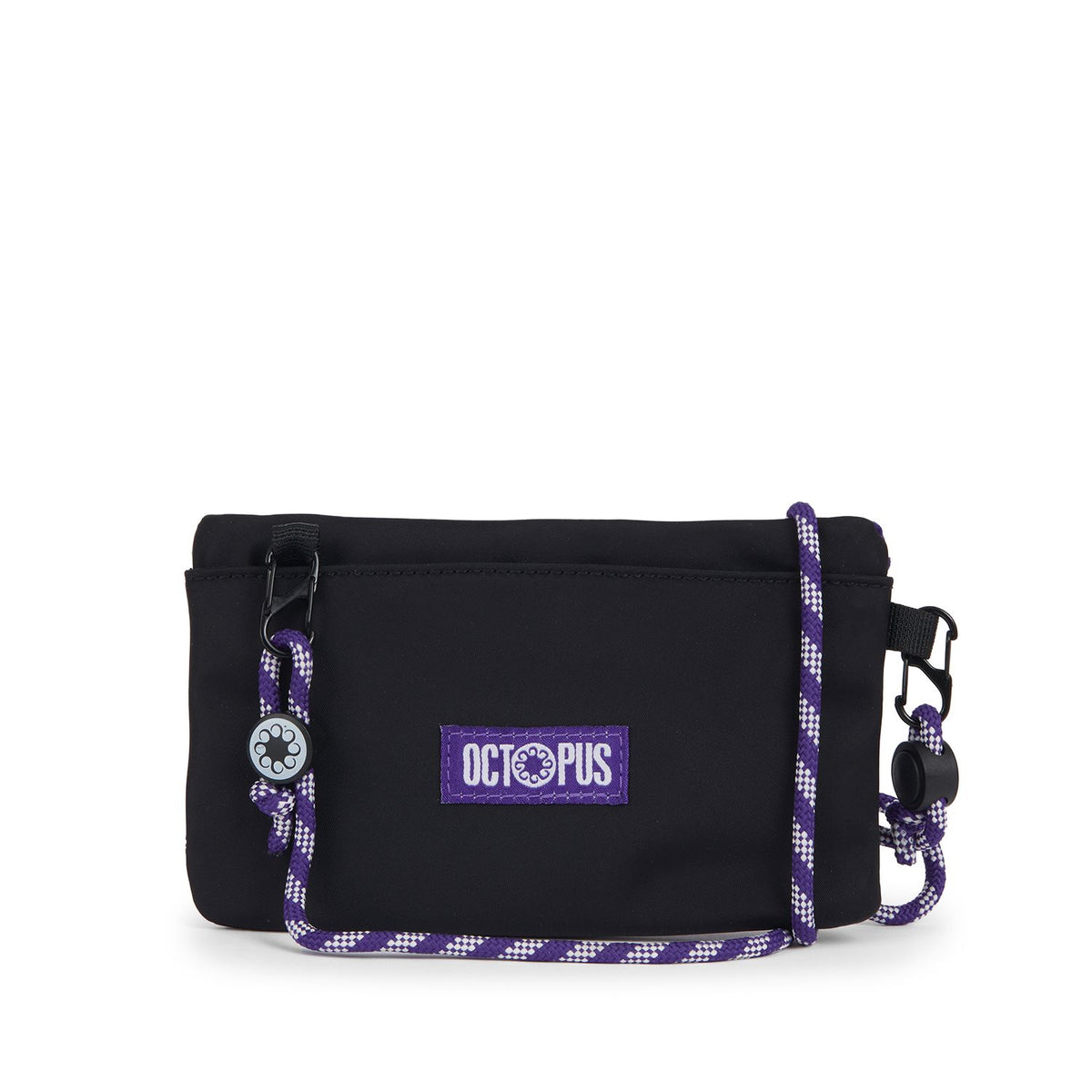 OCTOPUS SHOULDER POUCH BLACK