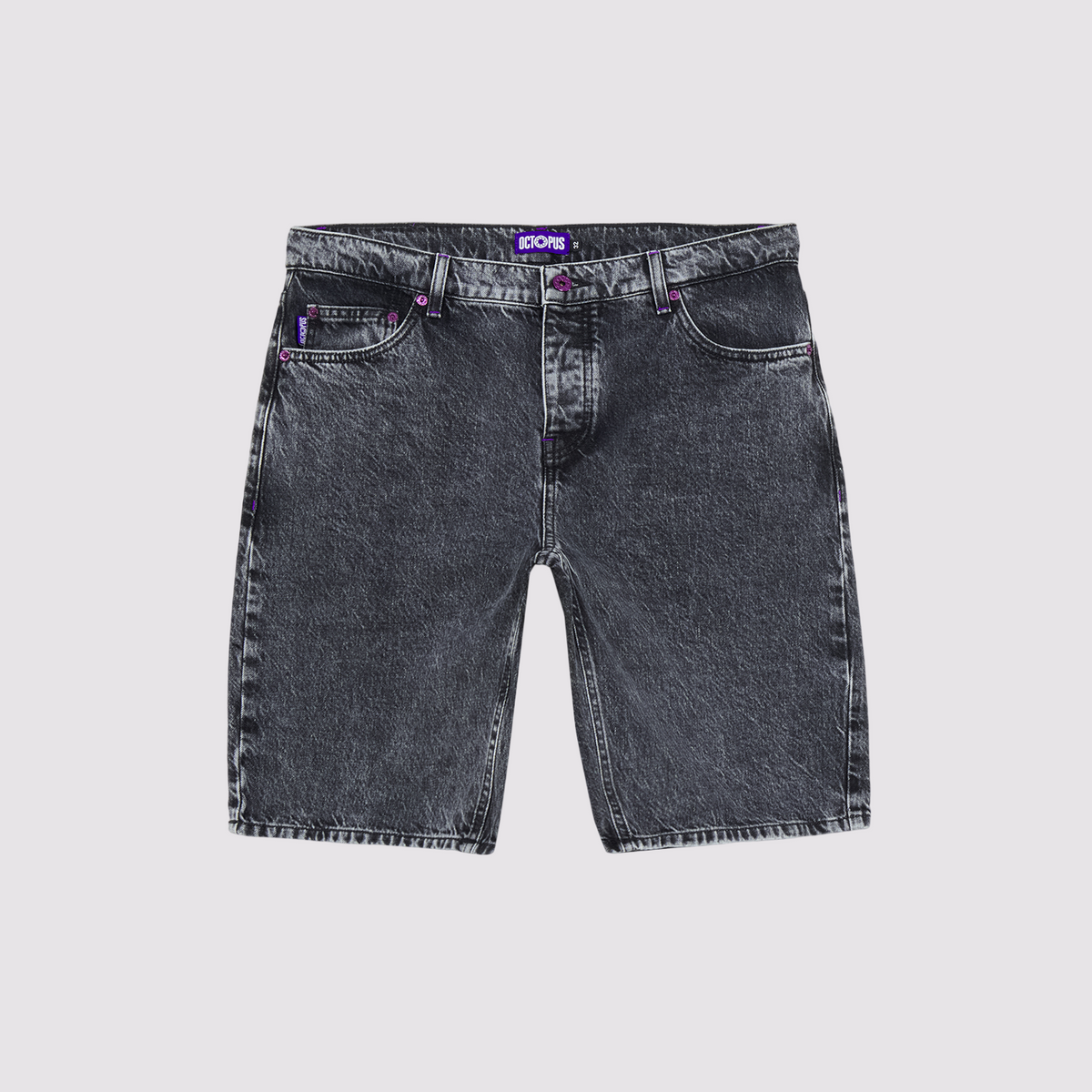 Octopus Pocket Reg Shorts Dark Grey