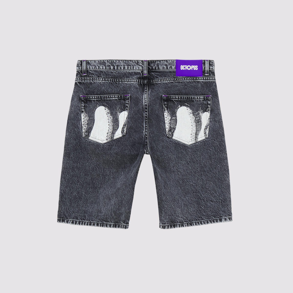 Octopus Pocket Reg Shorts Dark Grey