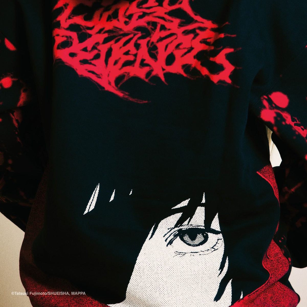 CHAINSAW MAN OCTOPUS EASY REVENGE HOODIE BLACK