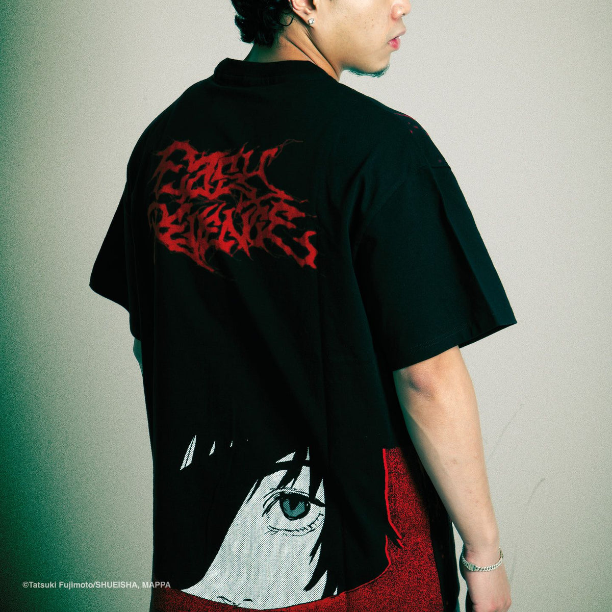 CHAINSAW MAN OCTOPUS EASY REVENGE TEE BLACK