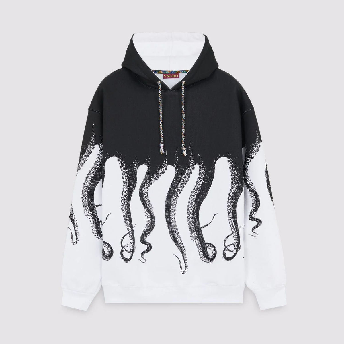 VNGRD OG OCTOPUS HOODIE BLACK WHITE