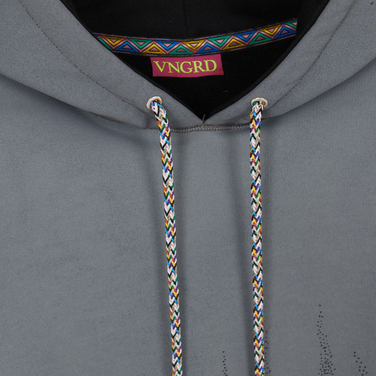 VNGRD OG OCTOPUS HOODIE GREY BLACK