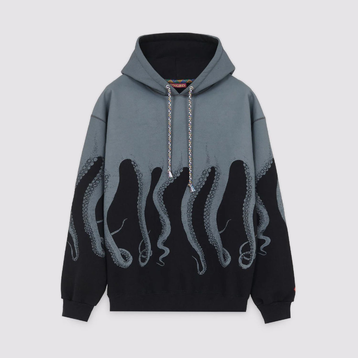 VNGRD OG OCTOPUS HOODIE GREY BLACK