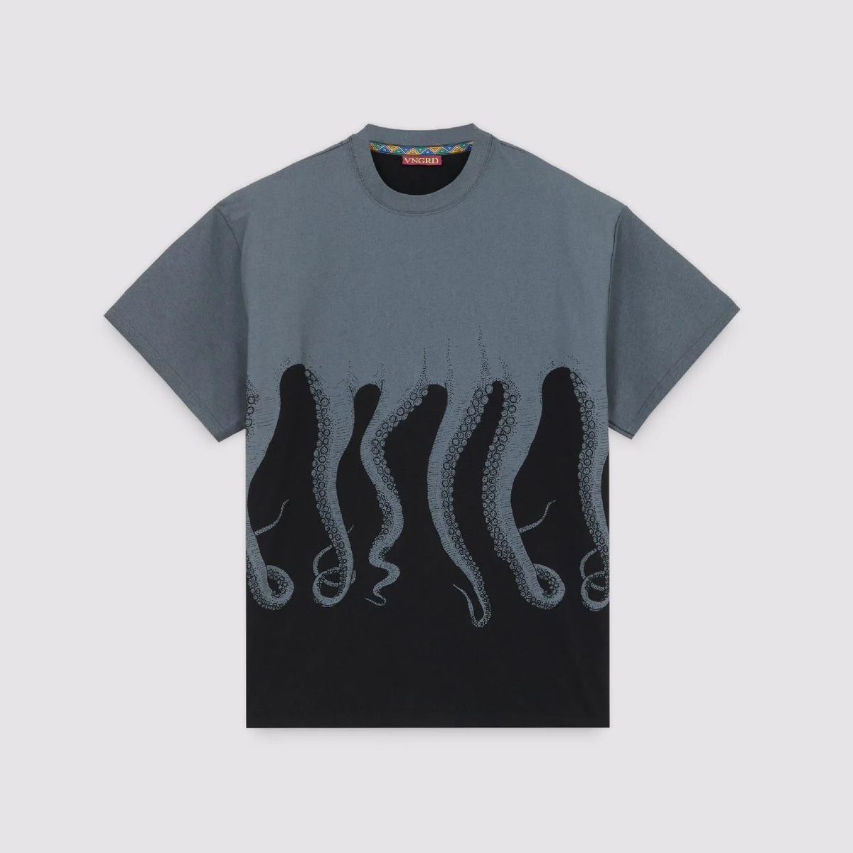 VNGRD OG OCTOPUS TEE GREY BLACK