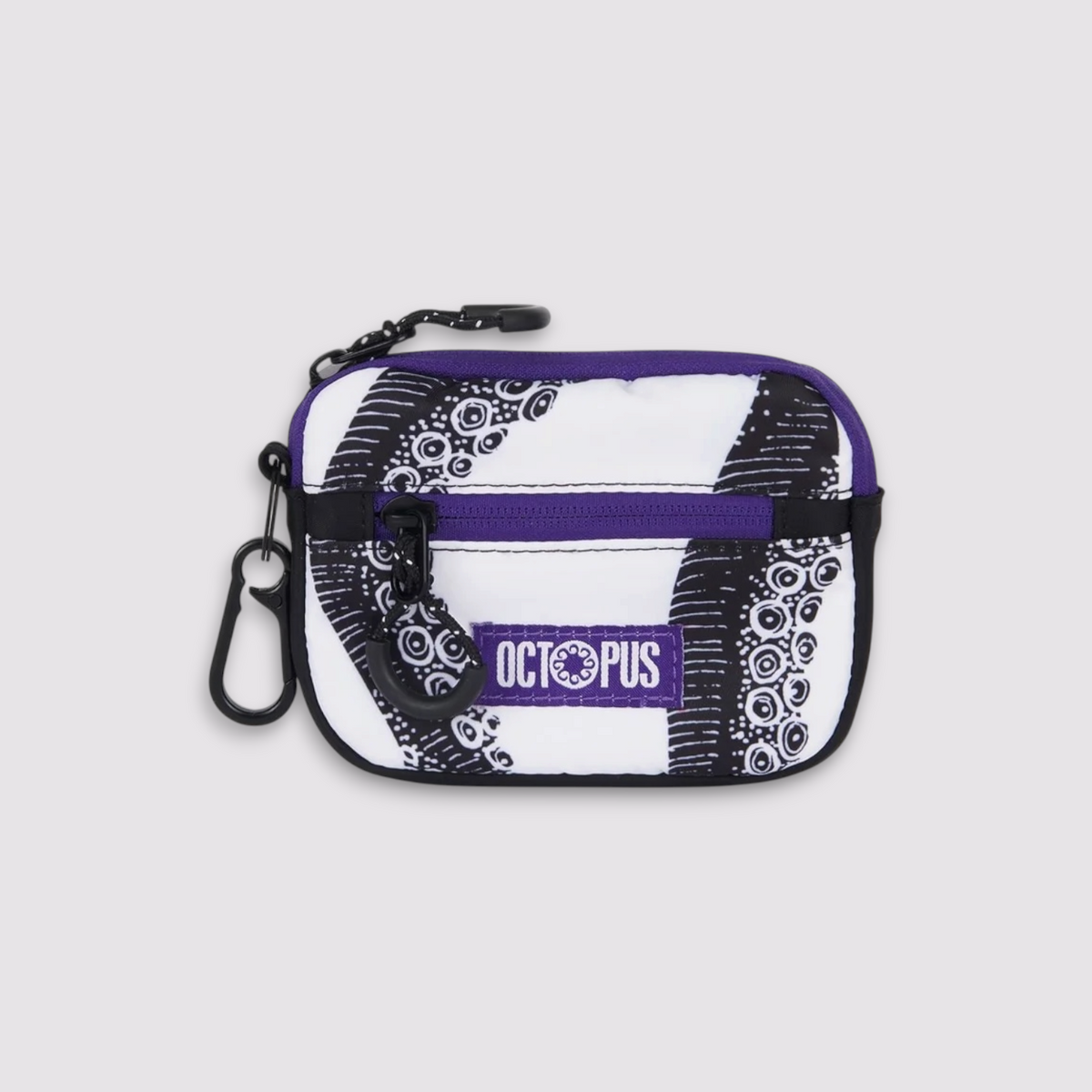 OCTOPUS MINI POUCH BLACK